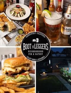Inside the new east side Bootleggers — main bar and event space